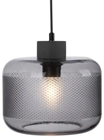 Paul Neuhaus 2005-25 - Csillár zsinóron BOLETUS 1xE27/10W/230V átm. 23,5 cm szürke