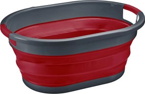 Szennyestartó kosár, összecsukható, 24L