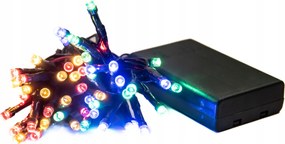 20 Led-es Dekorációs Lámpák Színes Elemekkel Boroszló