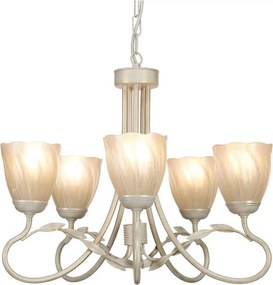 Elstead Lighting OLIVIA OV5-IVORY-GOLD Csillár 5x60W/E14