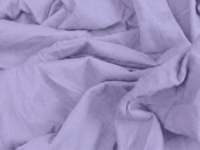 Jersey világoslila lepedő 90x200 cm