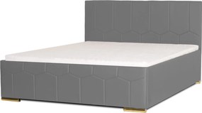 KAMI ágy 160x200 cm Piros Matrac nélkül