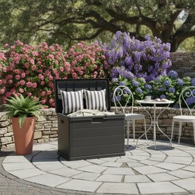 BETA tárolódoboz, 170L, 78x55x52cm, antracit I.P.A.E-Progarden
