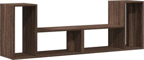 vidaXL 2 db barna tölgy színű szerelt fa TV-szekrény 75 x 30 x 50 cm