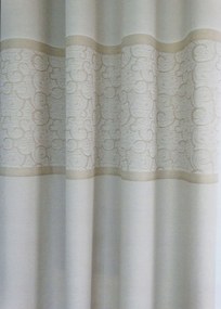 Mg Függöny Rineja Bézs 110X235cm szalaggal lengyel 1 db