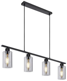 Globo 15465-4H - Csillár zsinóron HADERA 4xE27/60W/230V