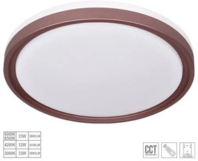 PREZENT 71328 FLOREN Ufo Lámpa Fehér, Kávé LED IP20