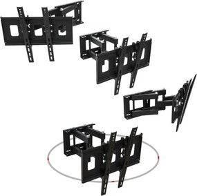 MOUNTY Fali konzol LCD TV 400 x 400