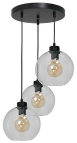 Csillár SOFIA 3xE27 / 60W / 230V átlátszó