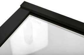 Zuhanykabin REA Hugo Double Black 90x100