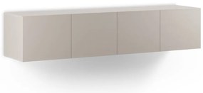 Krémszínű TV-állvány 180x38x35 cm Daroca – Marckeric