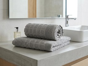 SOFT törölköző 50 x 100 cm világosszürke, 100% pamut