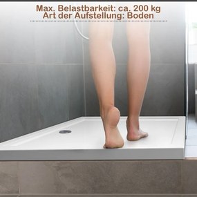 AQUAMARIN Zuhanytálca 121 x 71 cm téglalap alakú