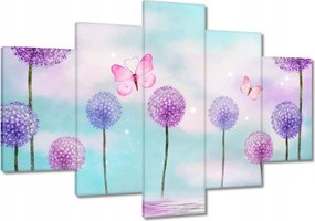 Vászonkép 120x80 A pillangók varázslatos birodalma