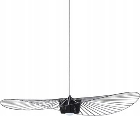 Függő Mennyezeti Lámpa Fekete Loft Design L