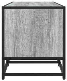 szürke sonoma színű szerelt fa TV-szekrény 210 x 35 x 41 cm