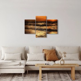 Kép - Hullámok a parton (90x60 cm)