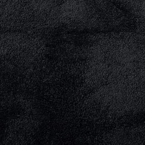 vidaXL OVIEDO fekete rövid szálú szőnyeg 200 x 200 cm