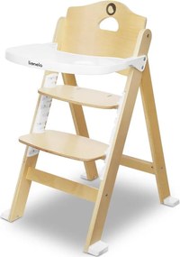 Lionelo - Gyermek etetőszék 3 az 1-ben FLORIS Fehér/Natúr