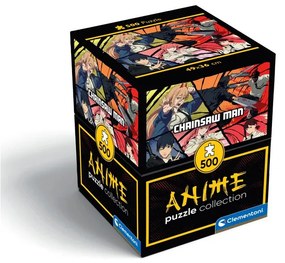 Chainsaw Man Devil Hunter 500 db-os Cube puzzle Clementoni