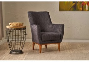 NUPI antracitszürke fotel