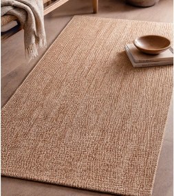 Natúr színű juta futószőnyeg 80x200 cm Bouclé – Hanse Home