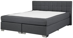 Franciaágy Boxspring 160 cm ADIR (matracokkal) (szürke). 1007077