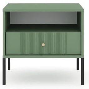 ISEO STOLIK NOCNY IS06 SMOKE GREEN/CZARNE NOGI 5W