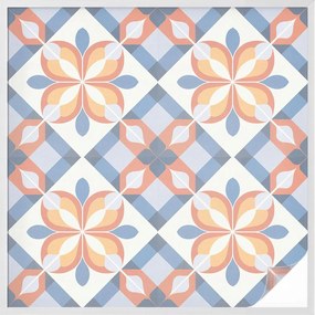 Ablakfólia Öntapadós Adatvédelem Színes szimmetria 100x100