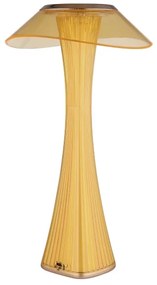 Globo 21025A-LED Dimmelhető Asztali lámpa tölthető AMBRA LED/2,5W/3,7V 2700K/4500K/6500K arany