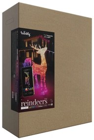 Twinkly TW3RS200SPP-TEU - LED RGBW Dimmelhető kültéri rénszarvas 240xLED IP44 Wi-Fi