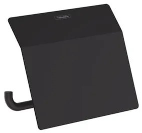 Hansgrohe AddStoris wc-papír tartó fekete matt színben 41753670
