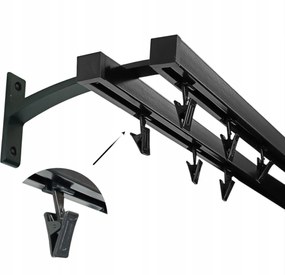 Apartman Sínkarnis Alu kvadro fekete béka 20+20 mm 300 cm