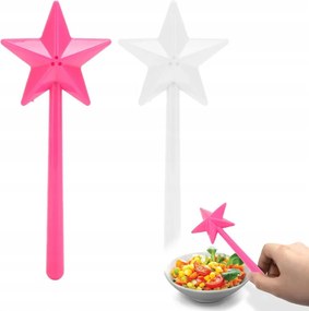 Sószóró Mágikus Csillag Pálca Fehér És Rózsaszín 3 Lyukú