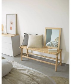 Natúr színű pad Beida – Kave Home