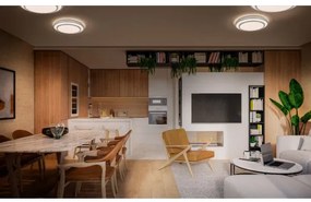 Osram - LED mennyezeti lámpatest ORBIS BERLIN LED/16W/230V átm. 29,3 cm ezüst