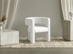 Fehér design fotel ALPAH B