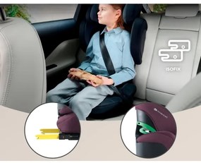 KINDERKRAFT SELECT -Autósülés XPAND 2 i-Méret (100-150 cm) Premium Cherry pearl