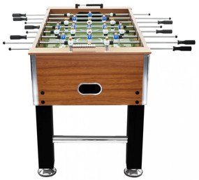 világosbarna és fekete csocsóasztal 60 kg 140 x 74,5 x 87,5 cm