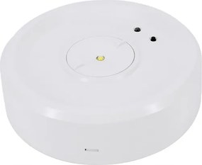 Vészhelyzeti Lámpatest Kerek Skálázó 3W Nyitott Optika IP40 Önteszt 3H Luxmena