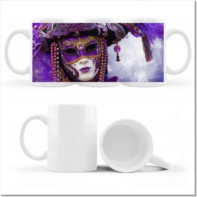 Bögre fényképpel Velencei maszk