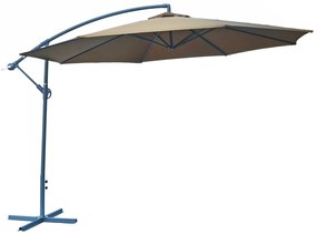 Fém napernyő 8080 -o350 - barna