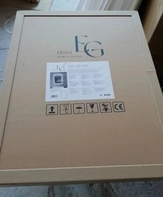 Erga Harper, LED tükör 100x80cm, 2760 lm, 6500K, első/hátsó világítás, ERG-V01-113-1080-00