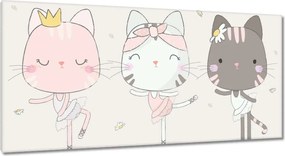 Vászonkép 115x55 Cica