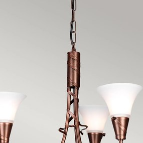 Elstead Lighting EMILY EM3-COPPER Csillár 3x60W/E14