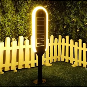 LED Napelemes lámpa érzékelővel BOLLARD LED/5W/5,5V 70 cm 3000K IP65 2000 mAh