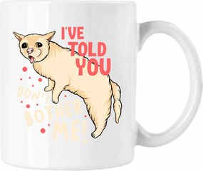 Bögre Vicces Kutya Don’t Bother Fehér 330ml