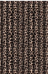 Zuhanyfüggöny - LEOPARD PRINT - Impregnált textil - 180 x 200 cm