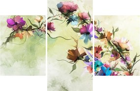 Kép - Virág festménye (90x60 cm)