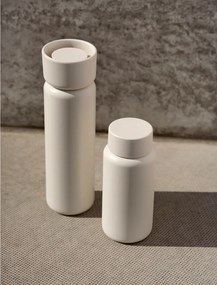 Bézs rozsdamentes acél termobögre 650 ml Singles – Zone